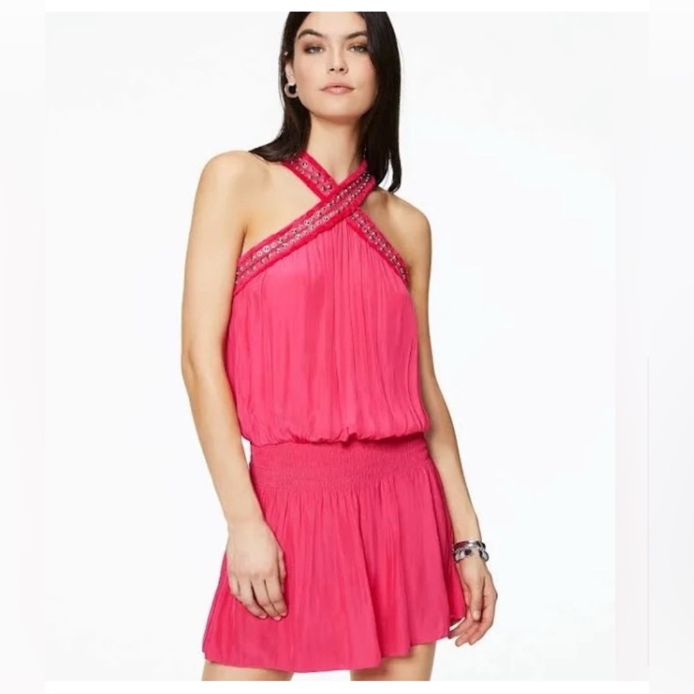 Ramy Brook Alara Hot Pink Dress
